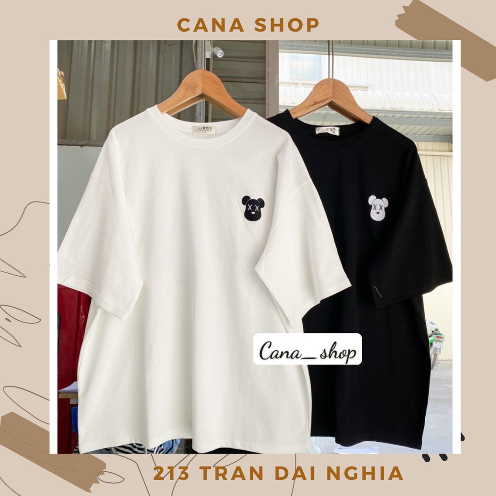 Áo phông Gấu thêu Cana Shop