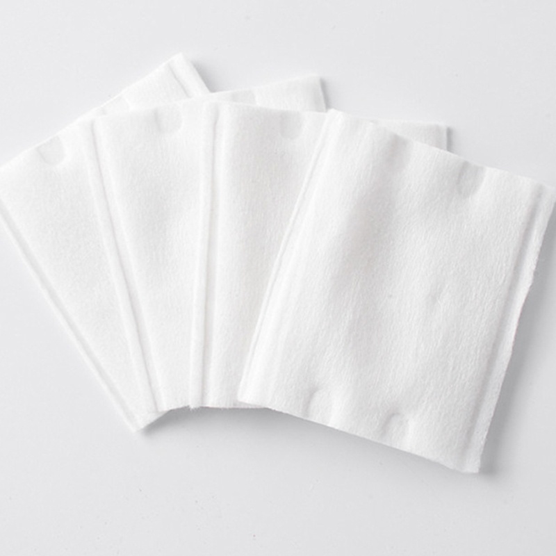 Youyo Basics Bông Tẩy Trang Cotton Tinh Khiết Không Xơ Hình Vuông