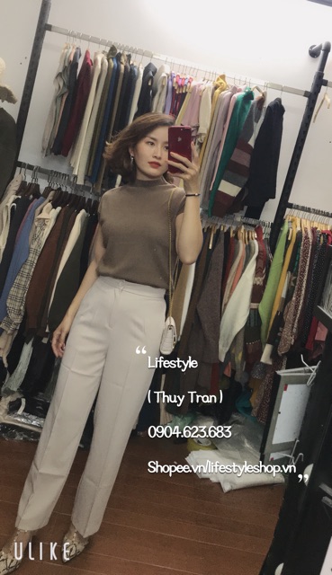 Áo len cổ leo tay hến | BigBuy360 - bigbuy360.vn