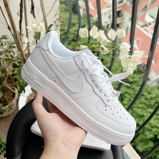 [CÓ SẴN-SHIP HỎA TỐC] Giày Sneaker Af1 Trắng|Af1 Basic Hàng Trung gót Vuông