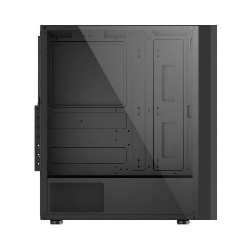 Vỏ Case SAMA 2688 sẵn 3 fan RGB  hỗ trợ main EATX , ATX ( Mid Tower/Màu Đen)