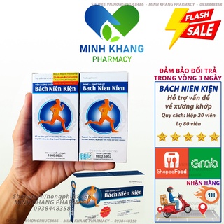 Viên uống Bách niên kiện giảm đau xương khớp khớp gối hỗ trợ xương khớp bổ xương khớp bảo vệ đầu gối
