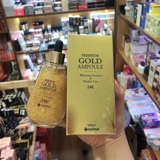 Tinh chất vàng Gold 24k #Cosima “chuẩn đến từng giọt”
