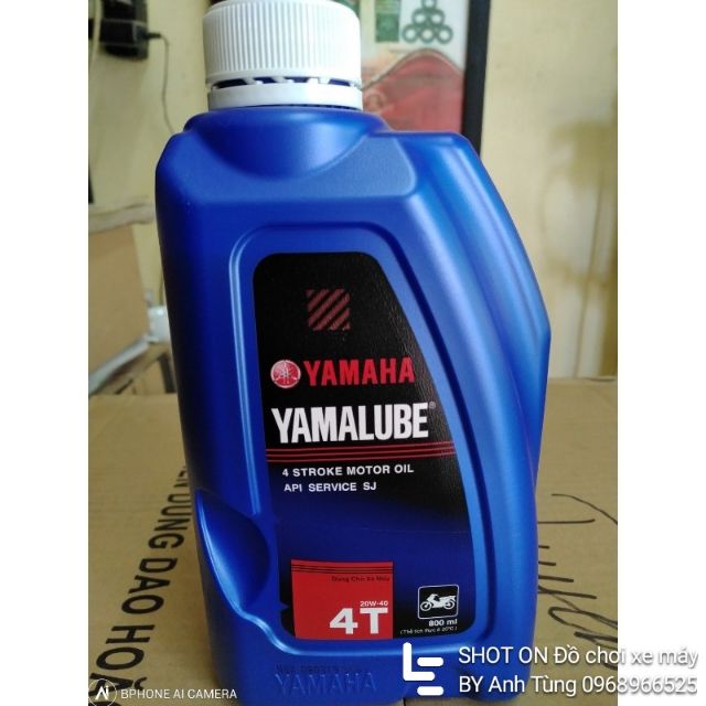 Dầu nhớt xe máy chính hãng Yamaha Yamahalube 20w40