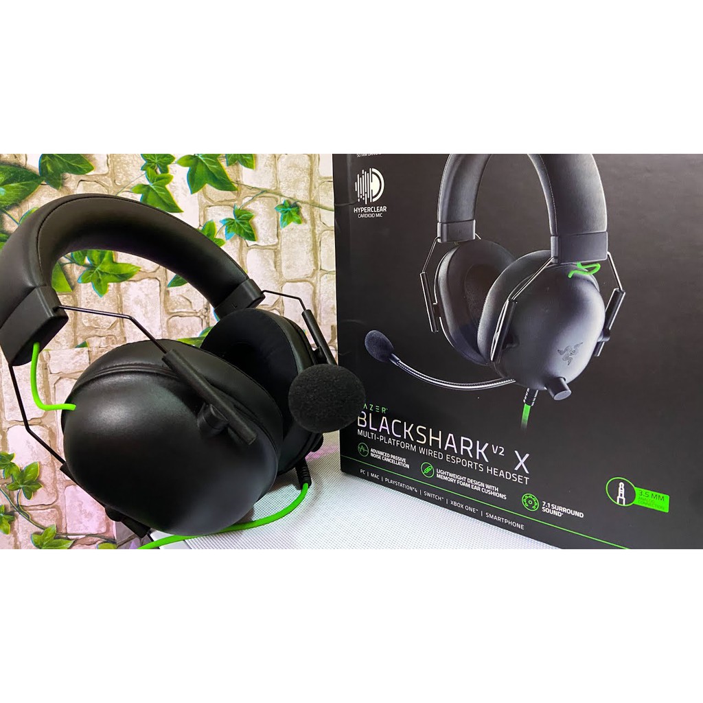 [ GIÁ SỐC ] - [ HOT ] - [ RẺ VÔ ĐỊCH ] Tai nghe Razer BlackShark V2 X - Chính Hãng Việt Nam - Mới 100%