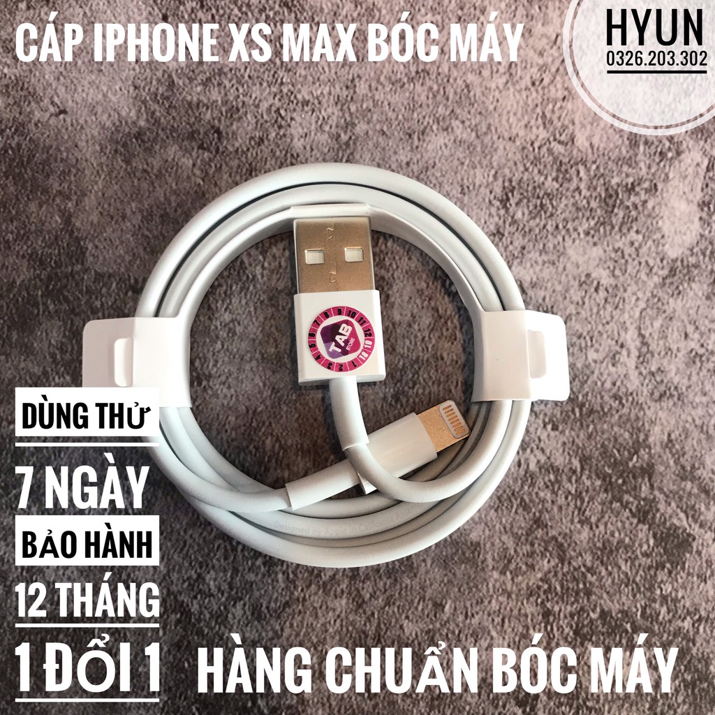 Cáp IPHONE Zin Bóc Máy - Chuẩn Chính Hãng