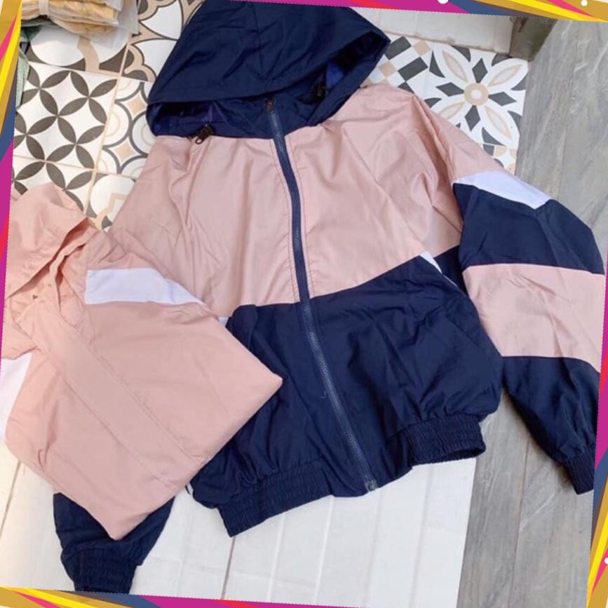 Áo khoác gió Nữ Ulzzang form rộng Năng Động M604