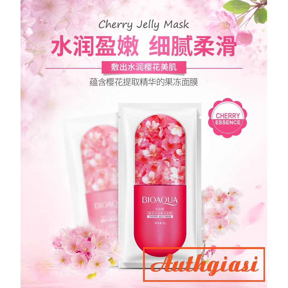 Mặt Nạ Ngủ Viên Thuốc Dưỡng Ẩm Trắng Da Bioaqua Jelly Mask 8g | Thế Giới Skin Care