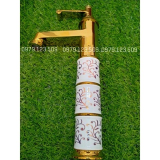 Vòi lavabo sứ