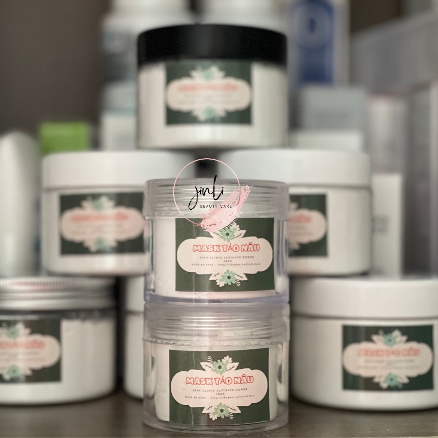 - Mặt nạ tảo nâu SkinClinic Alginate Powder Face Mask - giảm đỏ, ngừa thâm, tái tạo da