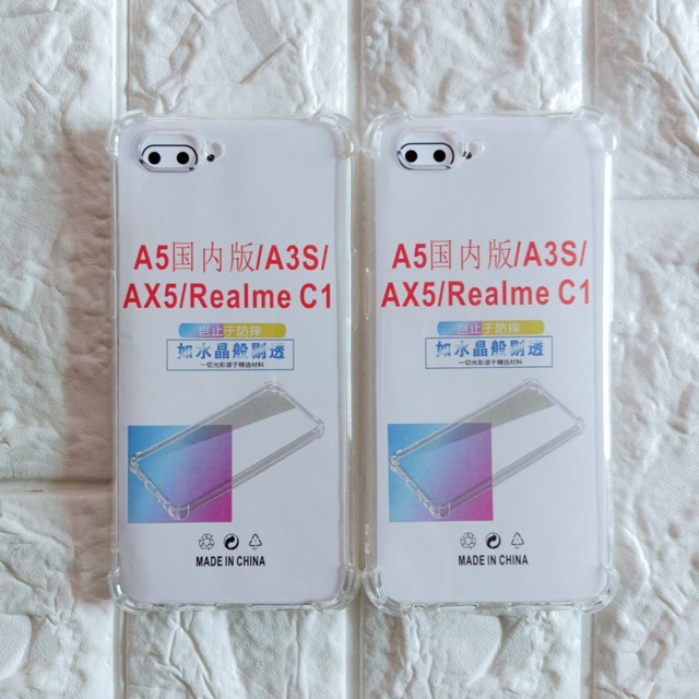 Ốp lưng trong chống sốc dẻo Oppo A3s/Realme C1/A5
