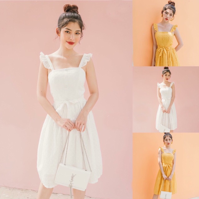 Đầm Xô Thêu Tay 2s Cánh Tiên xt