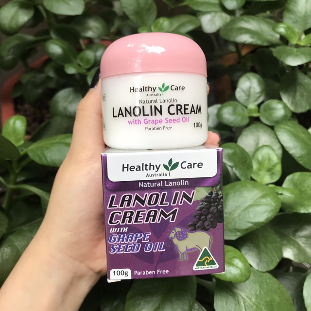 Kem nhau thai cừu Healthy Care Lanolin Cream vitamin E