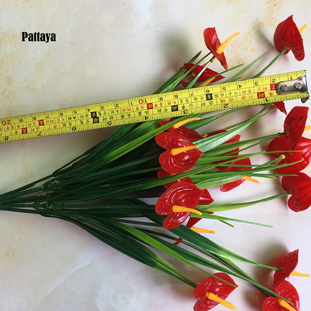 1 Bó Hoa Thạch Anh Tím Nhân Tạo Dùng Cho Trang Trí