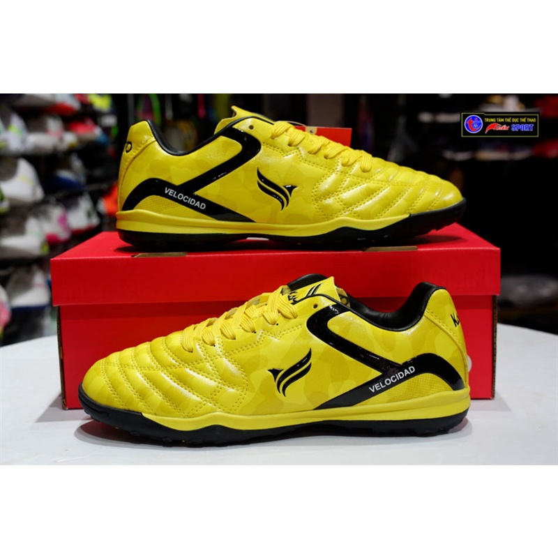 Giày đá bóng kamito Velocidad TF - vàng(size38-44)