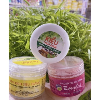 kem kích Collagen Tươi Kích Trắng Siêu Mạnh Cấp Tốc Emacol