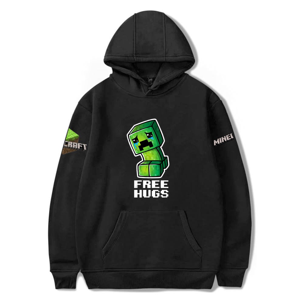 [HOT] Áo Hoodie MineCraft - Sad creeper mẫu mới cực HOT