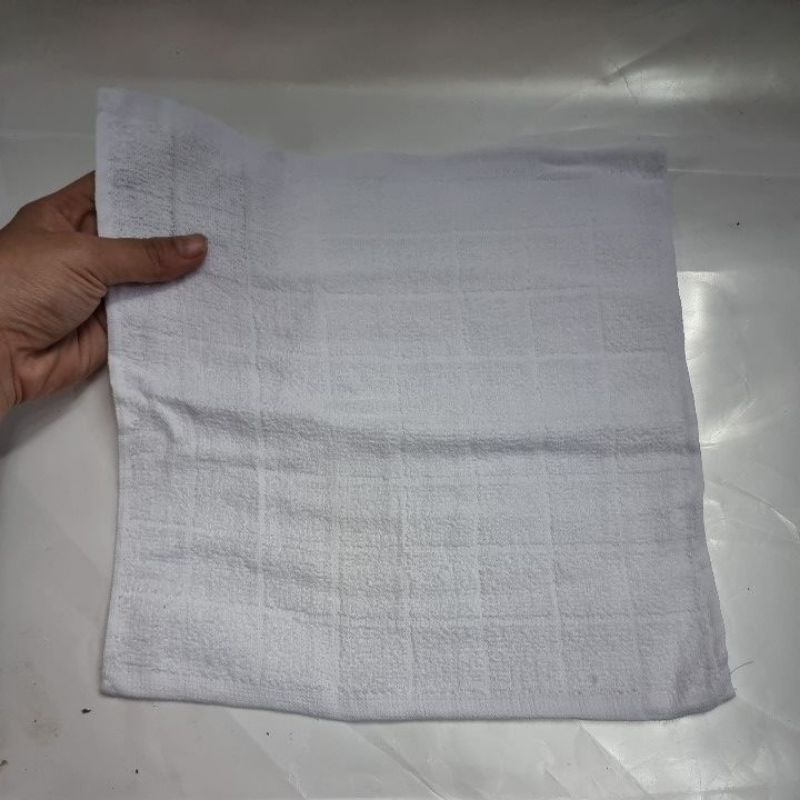 Khăn Lau Đa Năng Siêu Thấm, Khăn Cotton Lau Tay, Lau Xe, Nhà Bếp, Quán Ăn Vuông 24x24cm