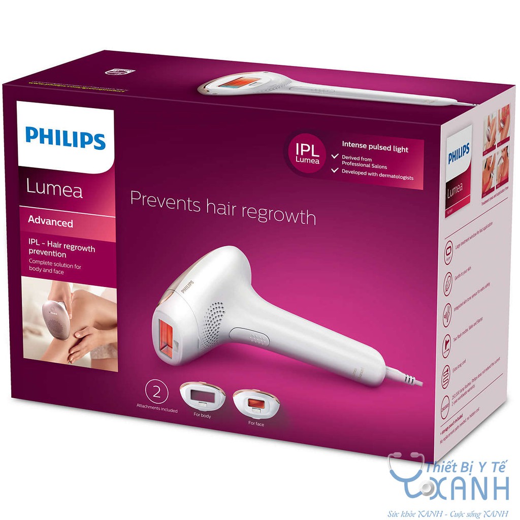 MÁY TRIỆT LÔNG PHILIPS LUMEA ADVANCED IPL SC1997