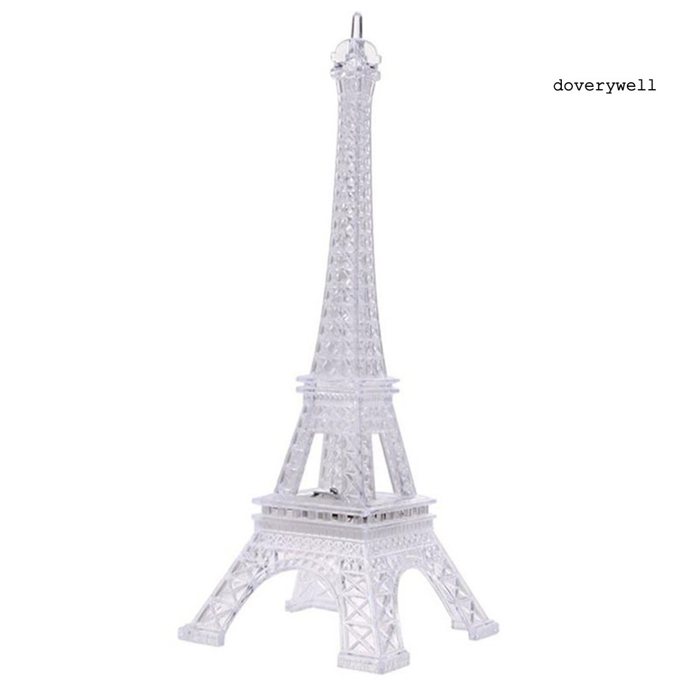 Đèn ngủ kiểu dáng tháp Eiffel mini LED đổi màu độc đáo xinh đẹp
