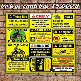 team cảnh báo cho xe