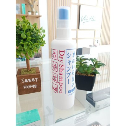 Dầu gội đầu khô dạng xịt Shiseido Nhật Bản