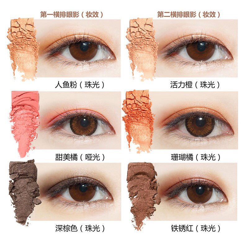 Phấn mắt 12 màu Novo Fashion eye shadow