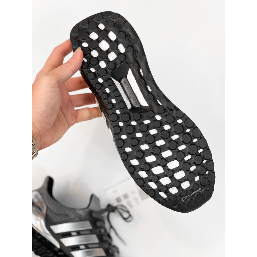 Giày Ultra Boost Metallic Silver nam mới bền êm nhẹ cao cấp