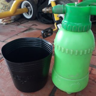 Chậu nhựa đen C7__combo 50 cái