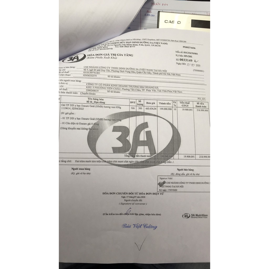 Sữa Ensure Gold Vani 400g