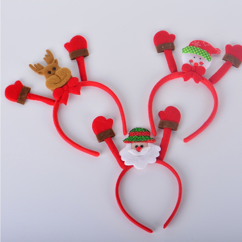 Băng Đô Cài Tóc Phong Cách Giáng Sinh Đáng Yêu