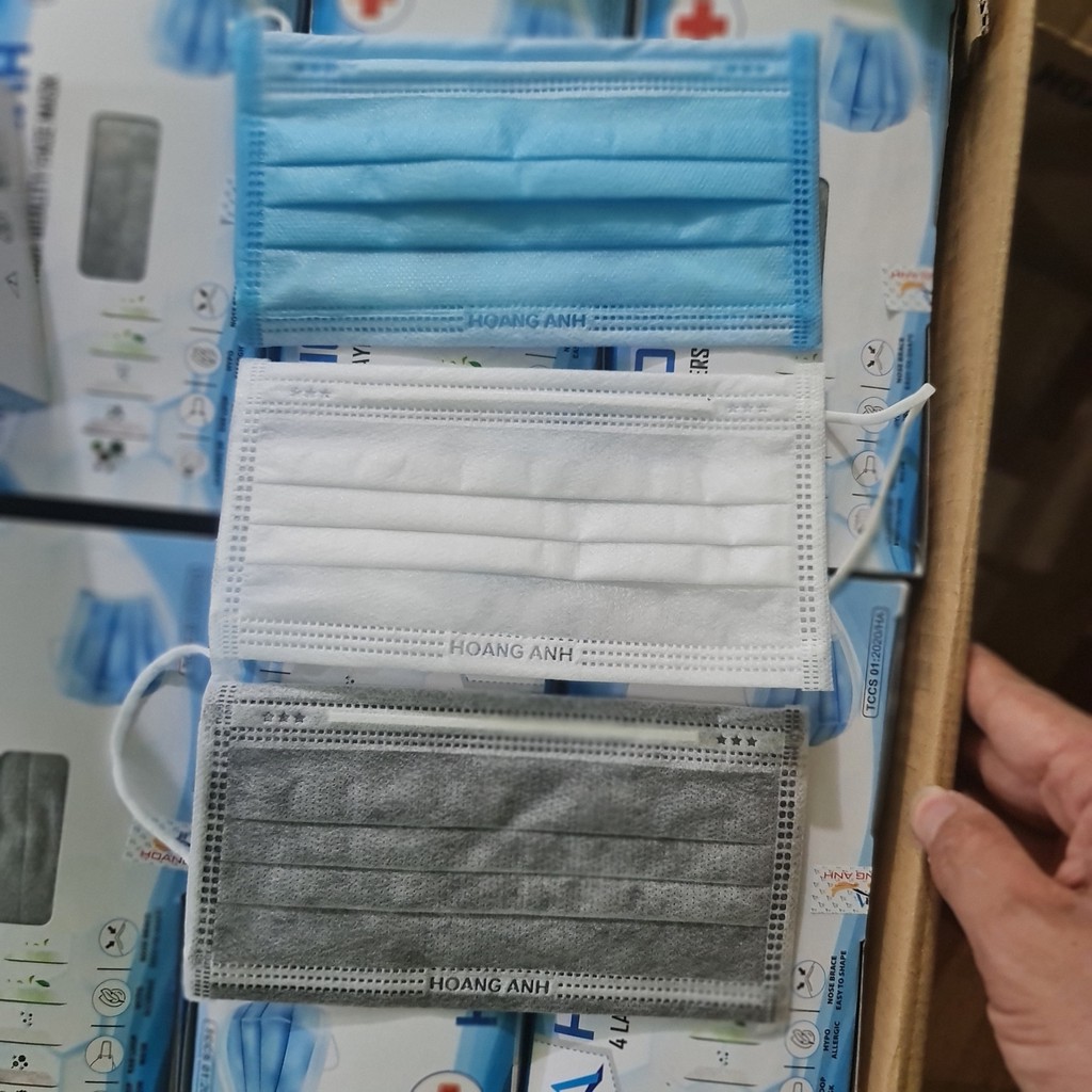 Khẩu trang 3D mask là khẩu trang y tế cao cấp có quai đeo co dãn không đau tai shop Movava - combo hộp 50 chiếc KT3D | BigBuy360 - bigbuy360.vn