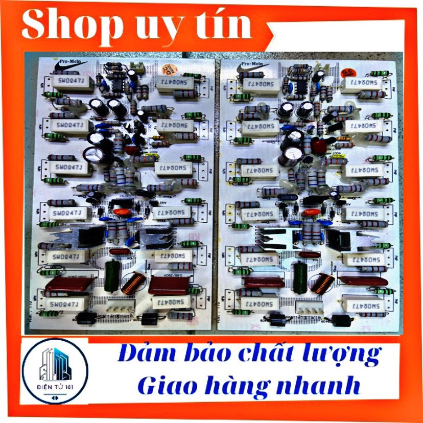 Mạch công suất lớn 24 sò sợi thủy tinh điện trở lớn size 3u