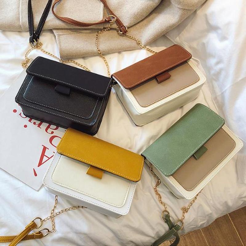 Túi Đeo Vai Hình Vuông Cỡ Nhỏ Thiết Kế Đơn Giản Thời Trang Cho Nữ