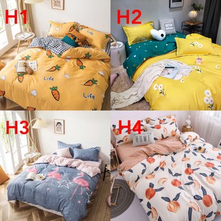 Combo Ga Gối Kèm Vỏ Chăn Hàng Nhập Khẩu ( nhắn tin chọn mẫu)