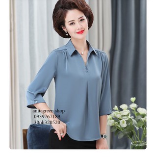 nh320520-áo kiểu quý cô tay lỡ
