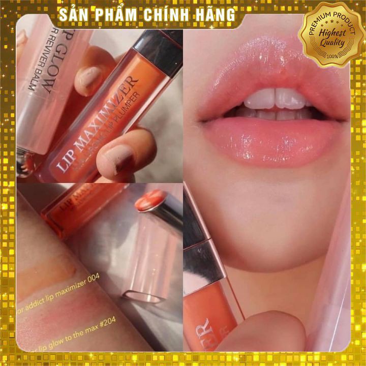 SON DƯỠNG DIOR MAXIMIZER Màu Cam Chính Hãng MINI 2ML