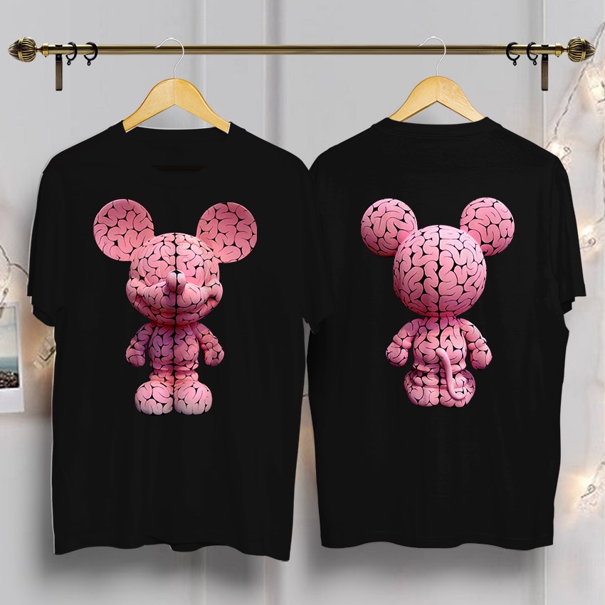 Áo Thun Thiết Kế BEEBEE 100% Cotton Mickey's All Brains-MAB001