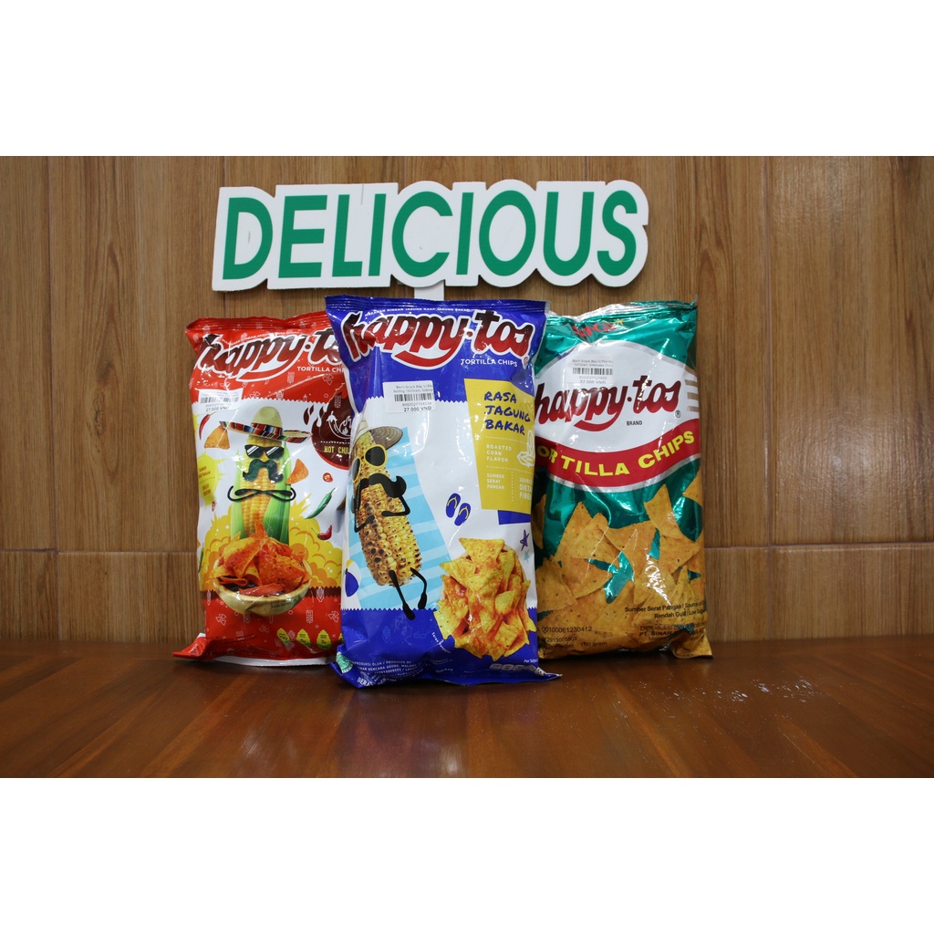 SNACK HAPPY TOS INDONESIA BẮP VỊ BẮP NƯỚNG