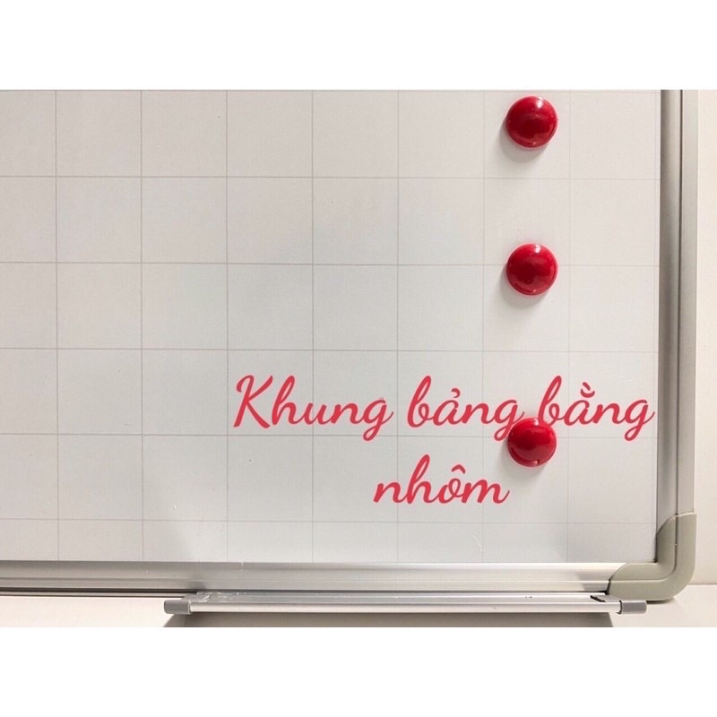 Bảng Từ trắng(80/120cm)nhập khẩu Hàn Quốc (khuyến mại bút lông ,6viên hút từ, nệm lau)