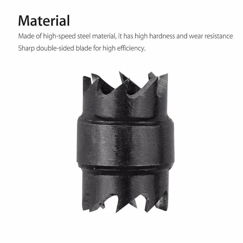 [baishangworshipwell♥]13Pcs Double Sided 3/8&quot; Spot Weld Cutter HSS Drill Bit Remover Welder Tool Kit