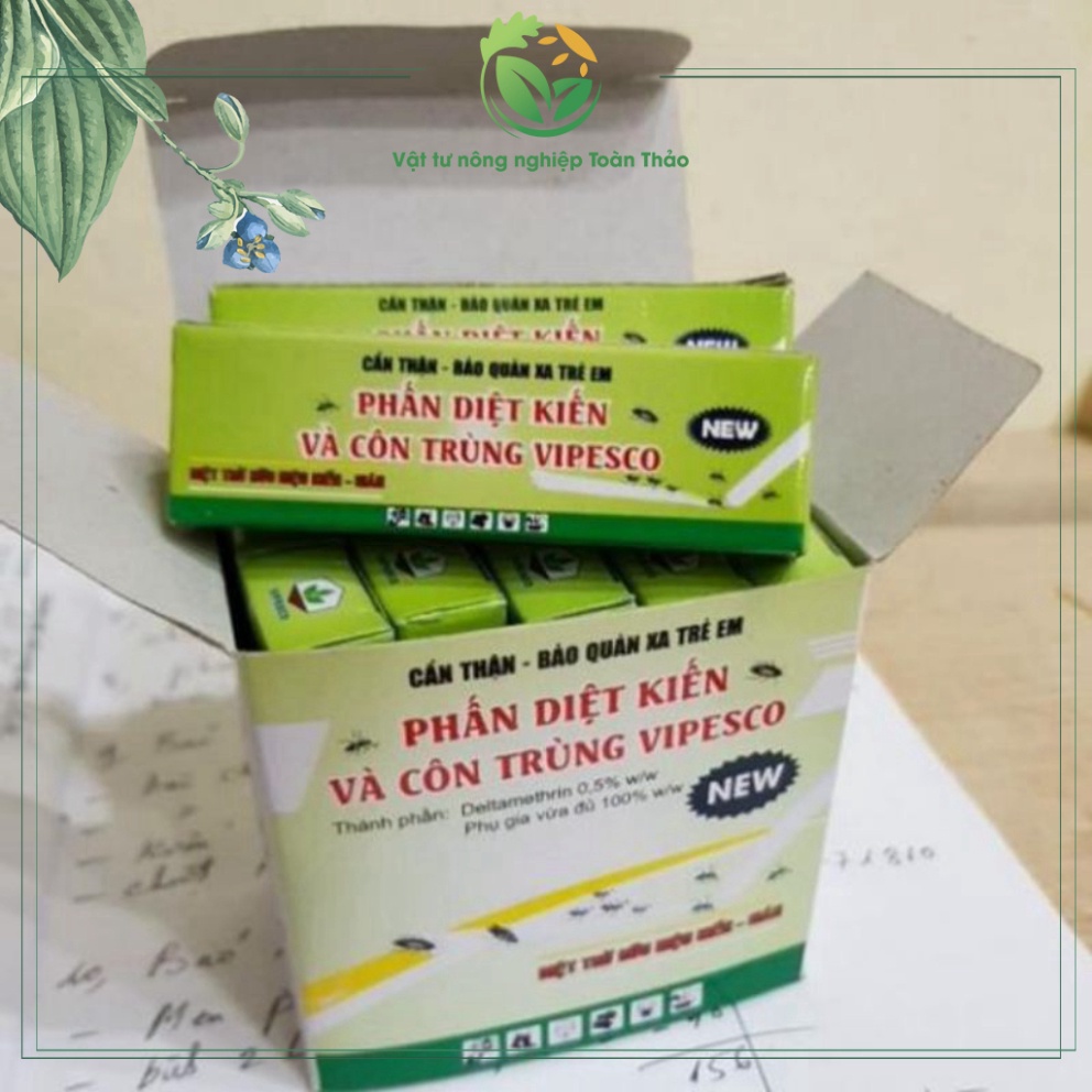 Phấn vẽ, tiêu diệt kiến và côn trùng VIPESCO