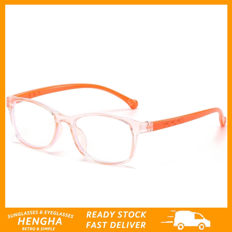 Kính Mắt Wayfarer Chống Bức Xạ Thiết Kế Thời Trang Hàn Quốc Dành Cho Trẻ Em Với Tròng Kính Thay Thế Được