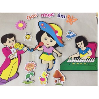 Tranh góc các chủ đề cho mầm non