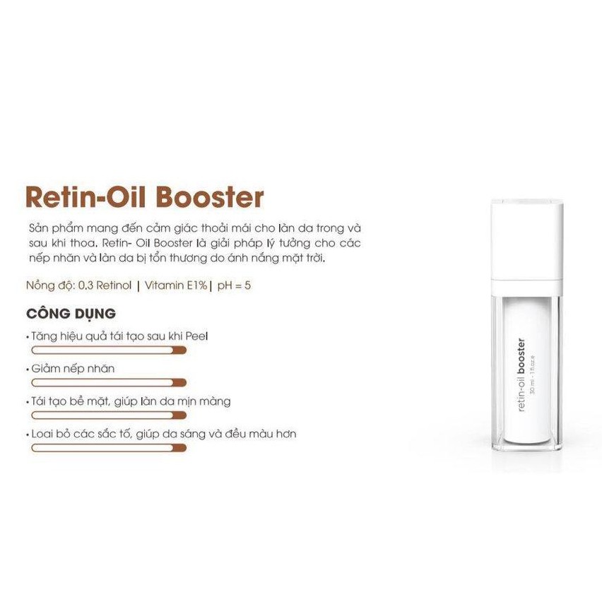 Tinh chất chống lão hóa 0,3% Retin-Oil Booster 30ml