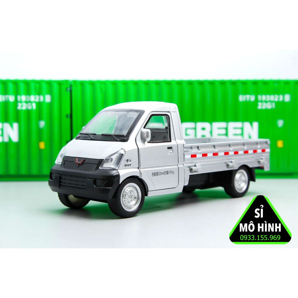 Mô hình xe tải chở hàng 1:24
