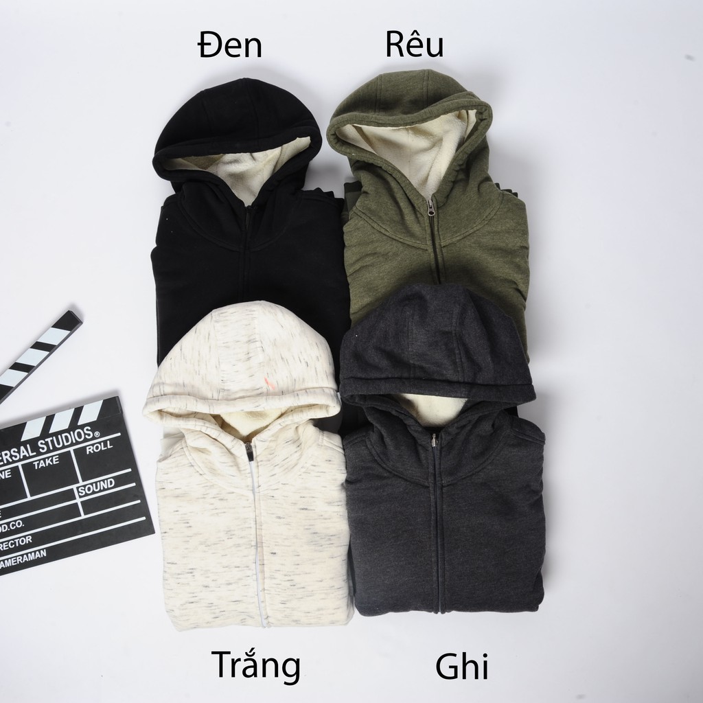 Áo nỉ Hoodie lót lông cừu - cực ấm | BigBuy360 - bigbuy360.vn