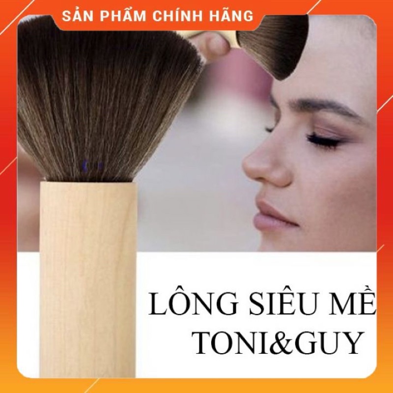 Chổi phủi tóc TONY GUY Cán gỗ FREESHIPlông mềm, tơ mịn nhẹ nhàng lấy đi bụi, phấn thừa, tóc thừa, không đau khách 🥰🥰🥰🥰