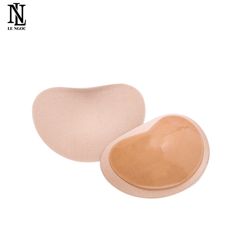Miếng dán độn áo lót,áo bơi nâng ngực, mút độn tim dày 2cm siêu nâng tăng vòng 1 Lê Ngọc 005