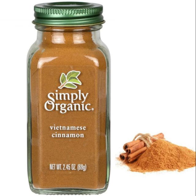 Bột Quế Hữu Cơ Simply Organic 69g